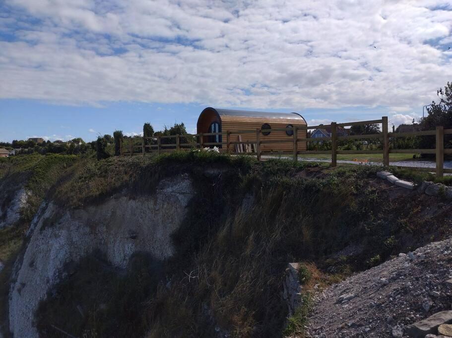 Spring Tide Cliff Top Glamping Pod With Direct Sea Views Birchington-on-Sea Exterior photo
